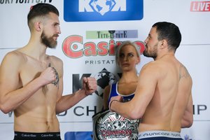 KOK bušido turnyro netikėtumas – pretendentas H. Vikšraitis buvo priverstas staigiai mesti svorį