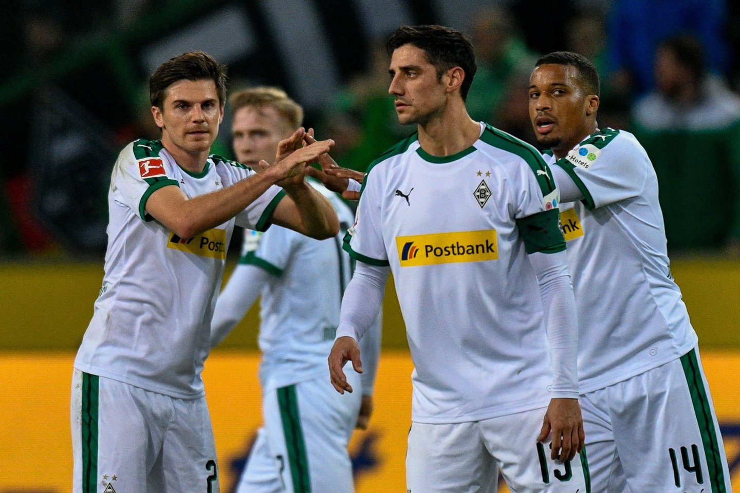  Menchengladbacho klubas su „Freiburg“ ekipa sužaidė taikiai.<br> AFP/Scanpix nuotr.