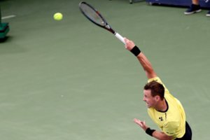 Į pusfinalį Kanadoje patekęs Ričardas Berankis kovos su nepažįstamu italu