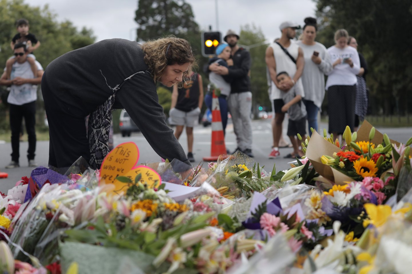 Naujoji Zelandija gedi atakų mečetėse aukų.<br>AP nuotr.