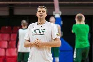 Po burtų Dainius Adomaitis nenudžiugo: reikės vykti į Kiniją geros sportinės formos