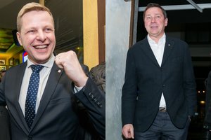 Rezultatai Vilniuje: A. Zuokas iš anksto pripažino R. Šimašiaus pergalę: Remigijau, sveikinu