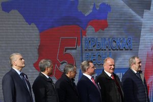 Rusija minės penktąsias Krymo atplėšimo nuo Ukrainos metines