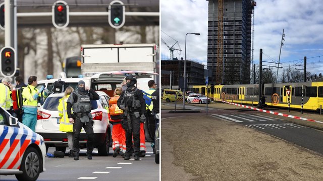 Kruvinas išpuolis Nyderlanduose: yra aukų, policija įspėjo uždaryti mokyklas