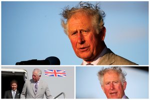 Internautai leipsta juokais: princas Charlesas pasirodė su šelmiška šukuosena