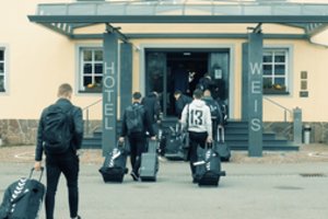 Lietuvos futbolo rinktinė atvyko į Vokietiją