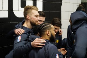 Portlande tautiečius sutikęs D. Sabonis sklaido abejones dėl rinktinės