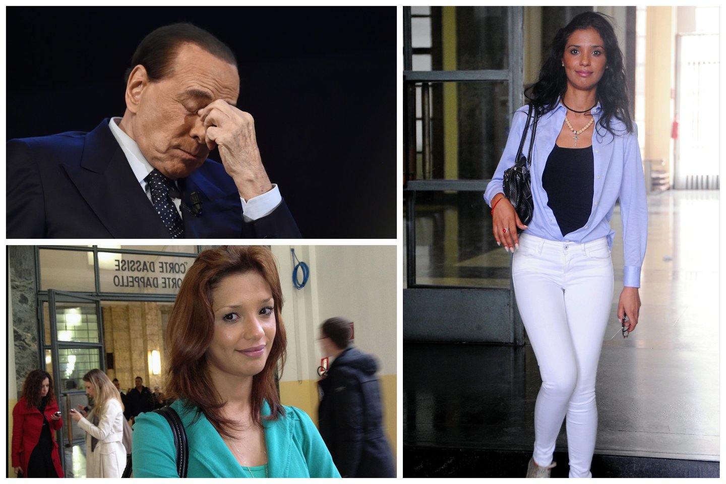 S. Berlusconi ir Imane Fadil.