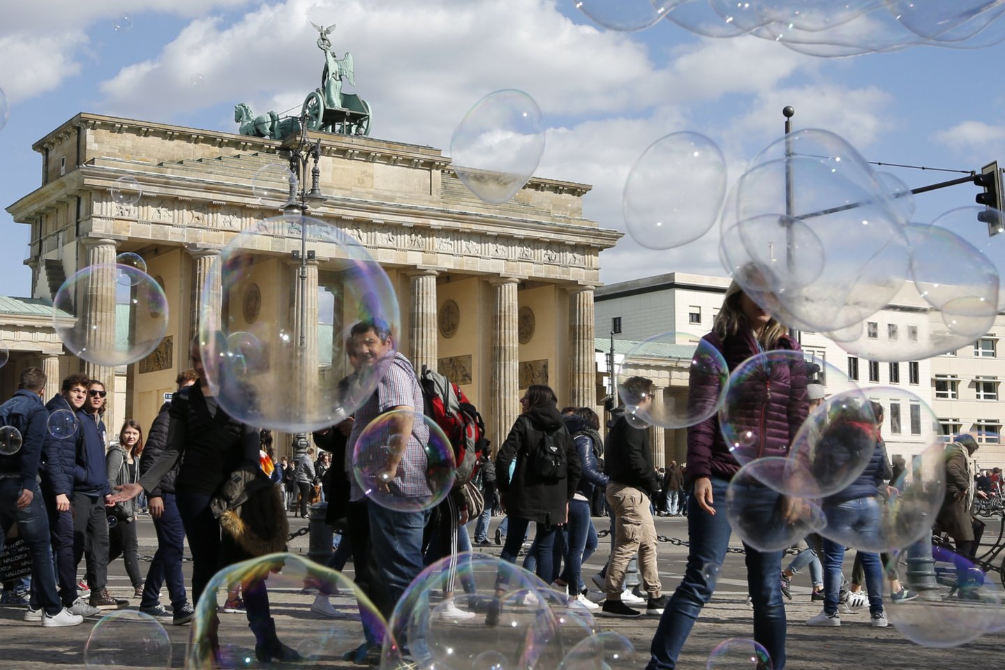 Berlyne 2011-2017 m. gyventojų padaugėjo 287,5 tūkstančio.<br> Reuters/Scanpix nuotr.