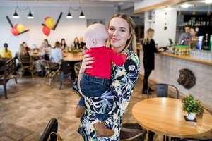 Su sūnumi į renginį atvykusi Ramūno Rudoko žmona papasakojo apie jo pamokas ir užimtumą