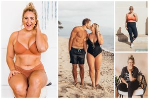 Apvalių formų fotografė spjovė į stereotipus – ištekėjo už iš koto verčiančio gražuolio