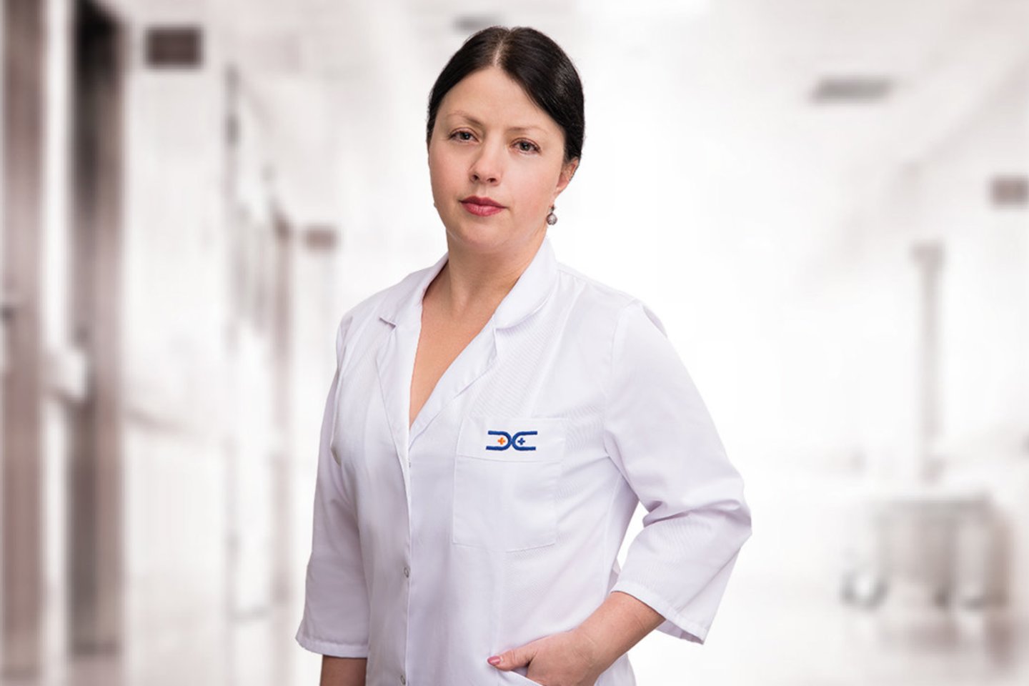  Medicinos diagnostikos ir gydymo centro gydytoja mamologė, akušerė-ginekologė Julija Vitko.<br> MDGC nuotr. 