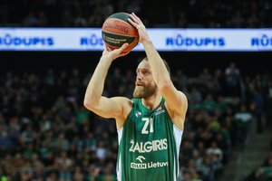 Eurolygos lietuviai: žudantis A. Milaknio tritaškis ir ilgiausia „Žalgirio“ serija