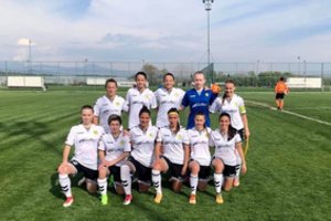 R. Jonušaitės įvartis leido „Gintrai-Universitetui“ nugalėti Rusijos klubą