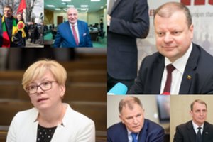 Pretendentų į prezidentus sąskaitos: S. Skvernelis vejasi I. Šimonytę