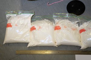 Vietnamo policija per reidą viloje aptiko 300 kg metamfetamino