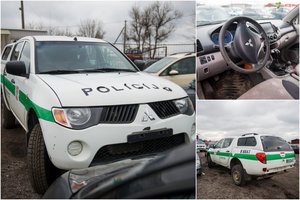 Neįtikėtinas radinys: kontrabandininkas važinėjo policijos mašina, bet įkliuvo kvailiausiu būdu