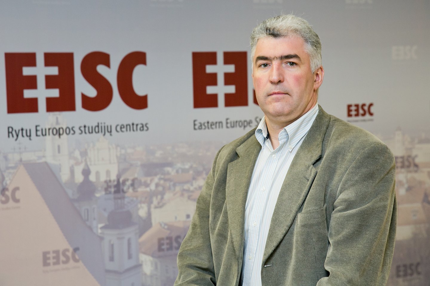 Vilniaus politikos analizės instituto vyriausiasis analitikas Marius Laurinavičius.<br>T.Bauro nuotr.