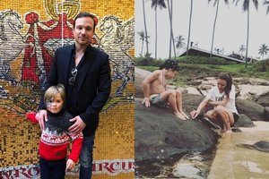 Buvęs Agnės Ditkovskytės vyras Aleksejus Čiadovas papasakojo apie laisvalaikį su sūnumi