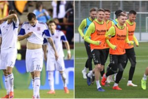 Atsinaujinusios rinktinės iššūkis – nebaisi, bet kartą jau pamokiusi komanda