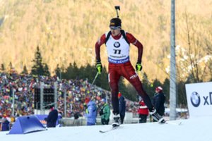 Biatlonininkas V. Strolia pasaulio taurės varžybose Norvegijoje – 66-as