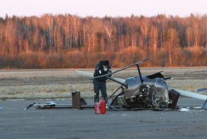 Tragedija Joniškio r.: nukrito sraigtasparnis, žuvo du vyrai