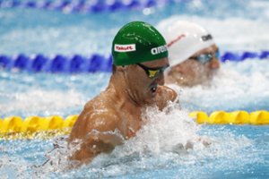 G. Titenis plaukimo varžybose Prancūzijoje užėmė ketvirtąją vietą