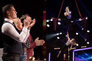 „Lietuvos talentų“ teisėjams atėmė žadą oro akrobatės pasirodymas: „Tikiuosi, kad laimėsite projektą“