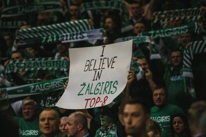  Tikėjimas tęsiasi: naujas ,,Žalgirio” ginklas padeda vytis Eurolygos atkrintamųjų traukinį