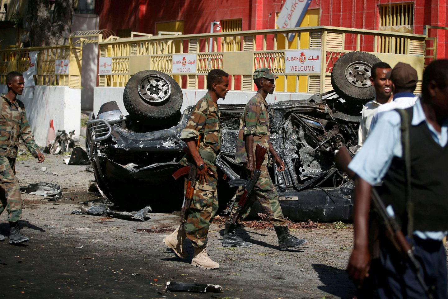  Neramumai Somalio sostinėje Mogadiše.<br> Reuters/Scanpix nuotr.