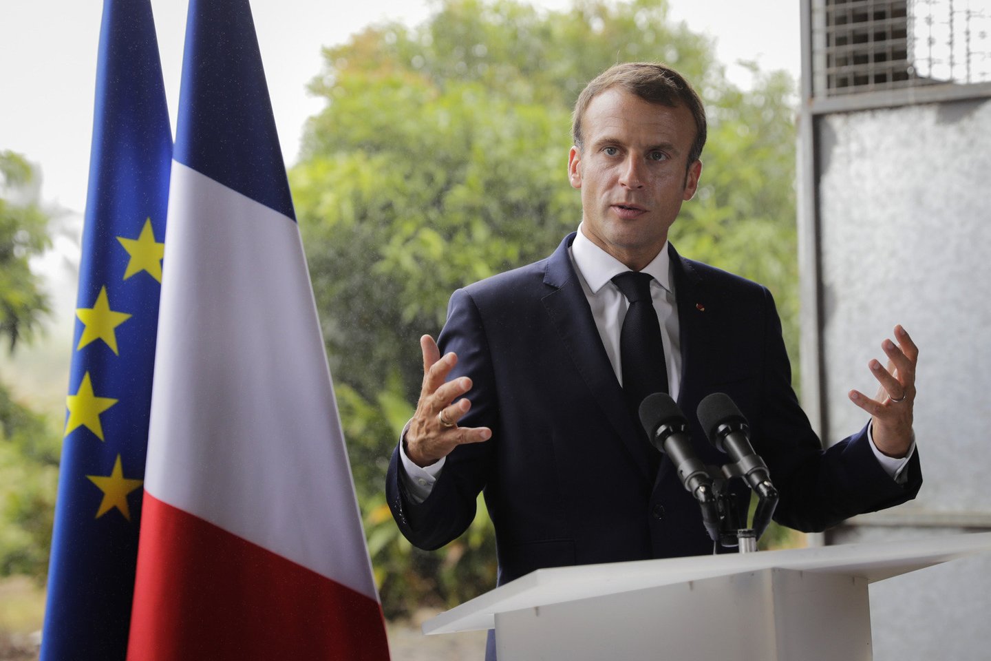 Emmanuelis Macronas.<br>Scanpix nuotr.