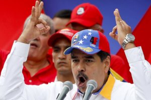 N. Maduro Jungtines Valstijas apkaltino samdinių „sąmokslo“ jį nužudyti finansavimu