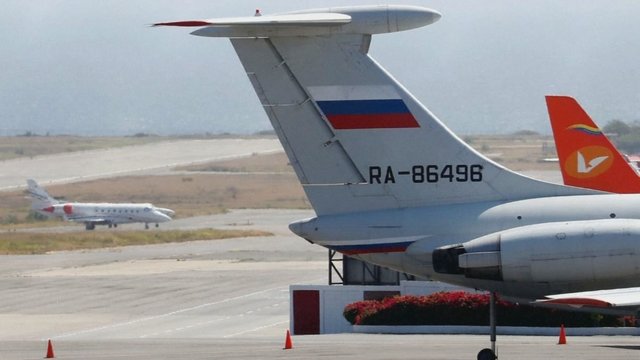Venesueloje pastebėtas rusų lėktuvas: teigiama, kad išsilaipino apie šimtas karių