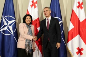 Aljanso vadovas tikino, kad Gruzija taps NATO nare