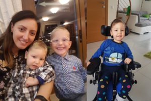 Neįprastos spalvos gimęs sūnelis kauniečiams atnešė sunkų išbandymą