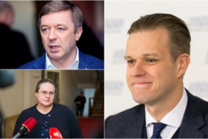 Už A. Vaitkaus atleidimą – kritikos strėlės iš valdančiųjų ir G. Landsbergio sveikinimai