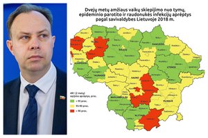 Ministras A. Veryga išsakė, kaip ketinama skatinti žmones skiepytis
