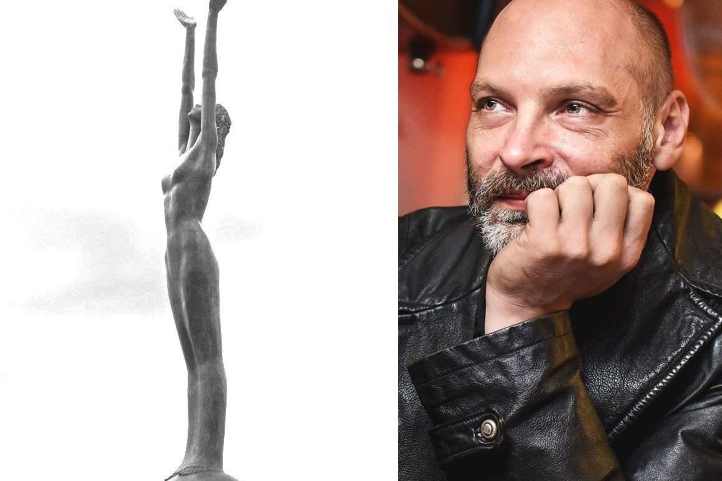 Laimėtojui bus įteikta skulptoriaus D.Bražiūno skulptūrėlė „Laisvė“.<br> Nuotr. iš Vilniaus mažojo teatro archyvo