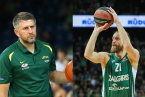 „Žalgirio“ protų dvikovoje – D. Maskoliūno ir A. Milaknio ginčas dėl medaus mėnesio