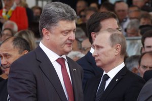 P. Porošenka: V. Putinas – vienintelis mano oponentas