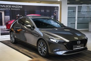 Vilniuje pristatytas naujos kartos „Mazda3“