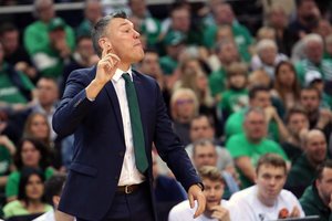 Prieš išvyką į Graikiją – galvosūkis Š. Jasikevičiui dėl varžovų sudėties ir P. Jankūno