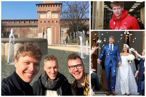 Po skyrybų dramos Mindaugas Kuzminskas parodė, kur gyvena