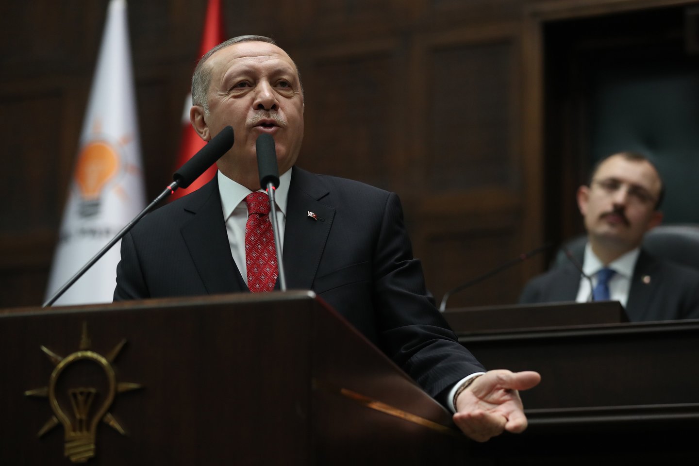 Turkijos prezidentas Recepas Tayyipas Erdoganas i<br>AFP/Scanpix nuotr.