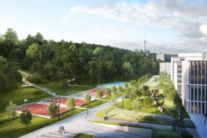 Vilniuje iškils biurų kompleksas – turės ir didžiulę poilsio zoną