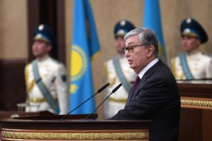 Kazachstano naujasis prezidentas ketina pirmiausia apsilankyti Rusijoje