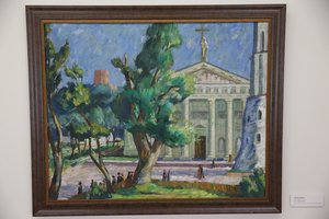 Pirmojoje ciklo „Vilnius dailėje“ parodoje – karo ir pokario Vilniaus vaizdai