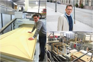 Plieno durys sutraiškė  dviejų brolių santykius