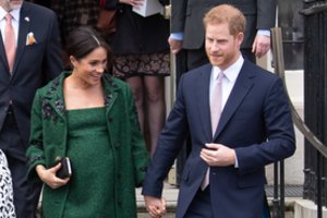 Meghan Markle jau žino, kas mokys jos atžalą: padės seras Eltonas Johnas