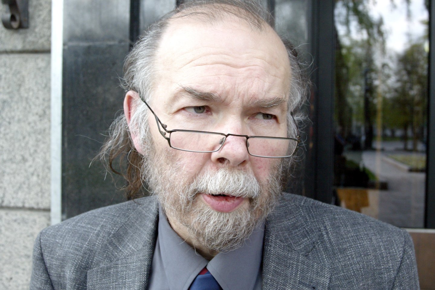 Architektas Eugenijus Viktoras Miliūnas (Simas) visada ištikimas architektūros menui bei kupinas drąsių kūrybinių idėjų.<br>N.Povilaičio nuotr.